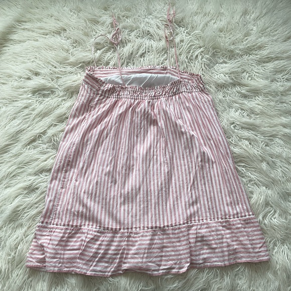 Abercrombie Pink Striped Babydoll Dress - Picture 6 of 8